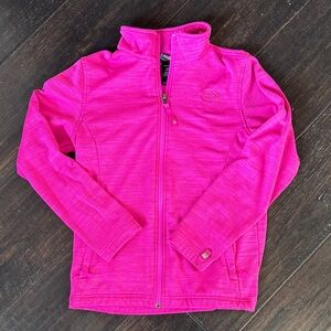 The North Face Kids Pink Full-Zip Jacket
